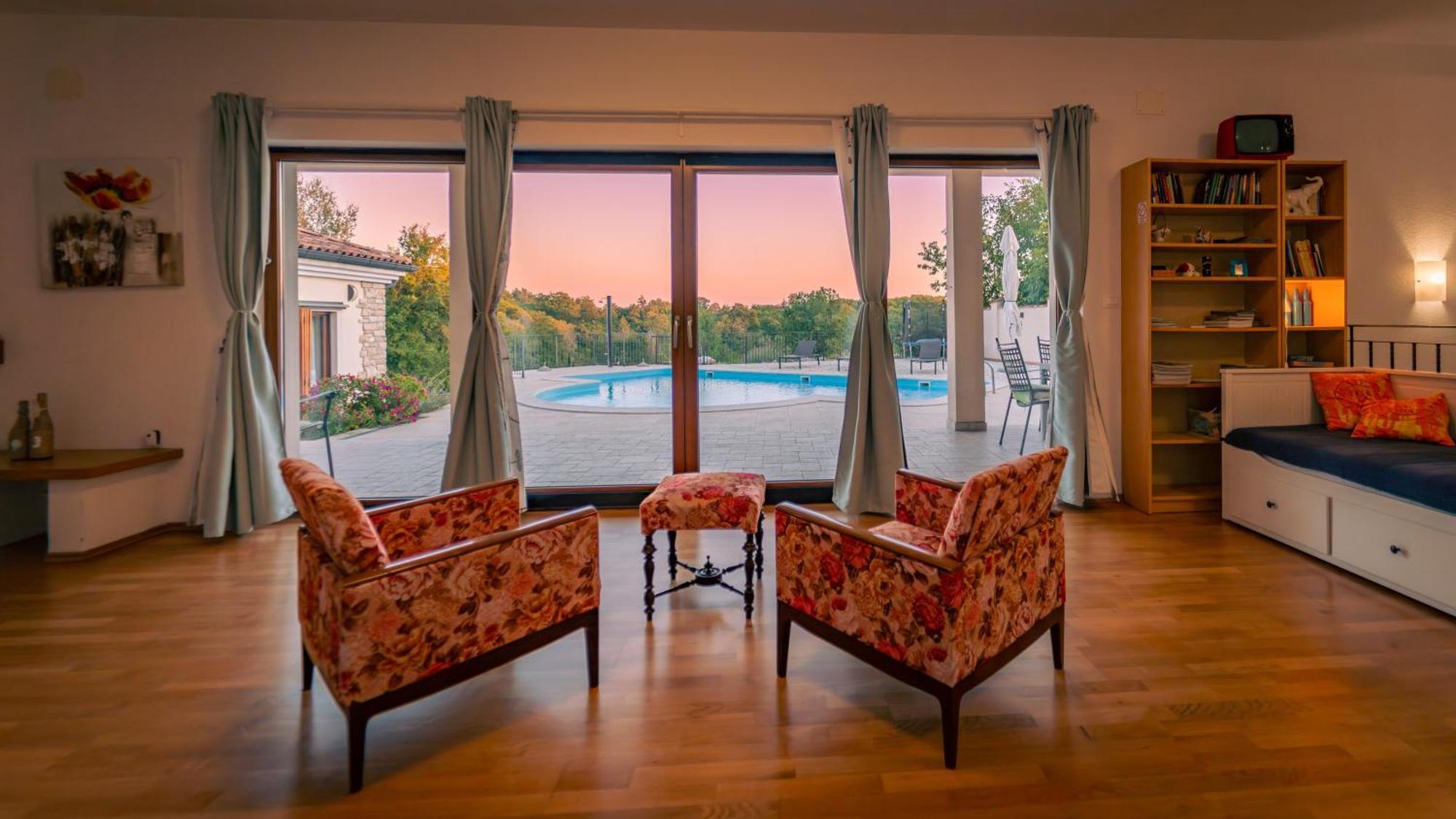 Villa Arton Heated Swimming-Pool Žminj Dış mekan fotoğraf