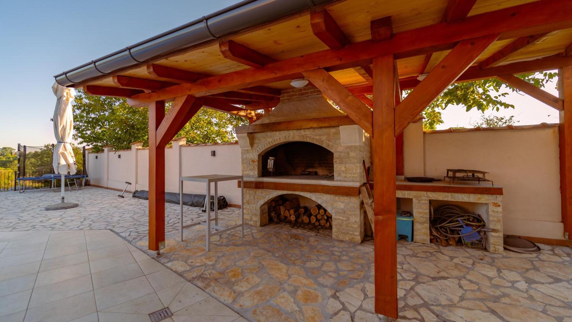 Villa Arton Heated Swimming-Pool Žminj Dış mekan fotoğraf